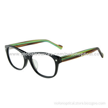 Women's Eyeglass Frames, Anti-radiation Clear Lens Wayfarer Fluorescence